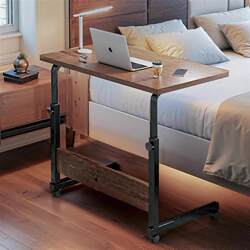 Bedside table movable lifting small table student dormitory study desk writing desk home desk bedroom computer desk Bedside table movable lifting small table student dormitory study desk writing desk home desk bedroom computer desk