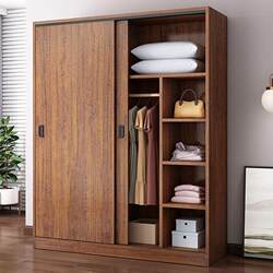 Wardrobe for Home Use, Bedroom Sliding Door, Adult Wardrobe, Economical Storage Cabinet for Rental Apartments, Storage Cabinet, Large Wardrobe Wardrobe for Home Use, Bedroom Sliding Door, Adult Wardrobe, Economical Storage Cabinet for Rental Apartments, Storage Cabinet, Large Wardrobe