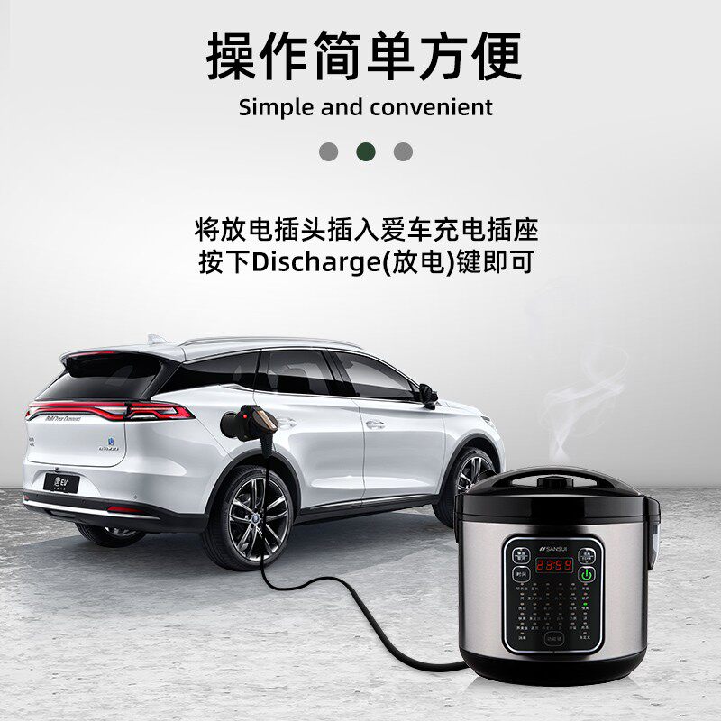 byd アダプター Amazon | V2L 放電器 Type2 車放電 EV ケーブルアダプター用、BYD 車両