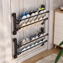 Shoe Rack for Home Entrance, Small, Narrow, Multi-Layer, New 2025 Hot Model, Behind-The-Door Storage Solution, Wall-Mounted Small Shoe Rack Shoe Rack for Home Entrance, Small, Narrow, Multi-Layer, New 2025 Hot Model, Behind-The-Door Storage Solution, Wall-Mounted Small Shoe Rack