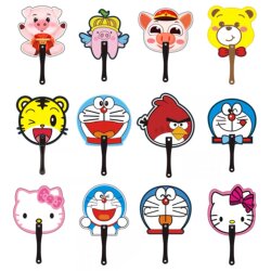Advertising fan customized plastic logo cartoon pp fan summer enrollment customized 1000 event promotion fans customized Advertising fan customized plastic logo cartoon pp fan summer enrollment customized 1000 event promotion fans customized