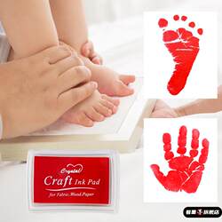 Baby hand and foot print ink pad non-toxic and safe special ink pad baby ink pad newborn souvenir environmentally friendly non-toxic ink pad Baby hand and foot print ink pad non-toxic and safe special ink pad baby ink pad newborn souvenir environmentally friendly non-toxic ink pad