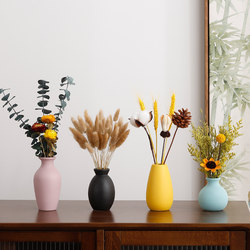 Nordic Style Ceramic Small Vase Tv Cabinet Home Wine Cabinet Decoration Ornaments Light Luxury Dried Flower Bouquet Living Room Decoration Nordic Style Ceramic Small Vase Tv Cabinet Home Wine Cabinet Decoration Ornaments Light Luxury Dried Flower Bouquet Living Room Decoration