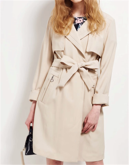 Big brand P series PRJT72303M new fashion belt waistband waist-closing solid color windbreaker Korean version jacket for women
Big brand P series PRJT72303M new fashion belt waistband waist-closing solid color windbreaker Korean version jacket for women