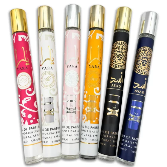 Arabic 35ml foreign trade perfume lattafa yara perfumes women's test tube perfumes Arabic 35ml foreign trade perfume lattafa yara perfumes women's test tube perfumes