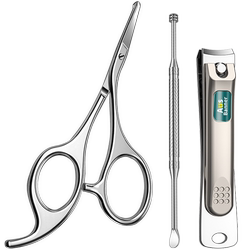 Nose hair scissors German men's round head nail clippers special Nose hair scissors German men's round head nail clippers special