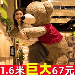 Plush Teddy Bear Doll for Girls, Extra Large Hug Bear, Teddy Bear, Oversized Rag Doll, Birthday Gift Doll for Women Plush Teddy Bear Doll for Girls, Extra Large Hug Bear, Teddy Bear, Oversized Rag Doll, Birthday Gift Doll for Women