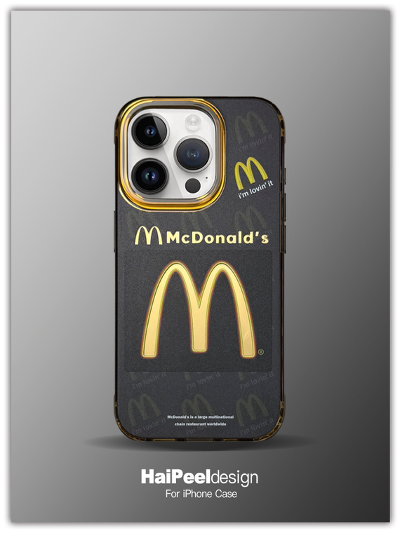 McDonald's New Mirror Acrylic Electroplated 15, 14, 13, 12 iPhone Case