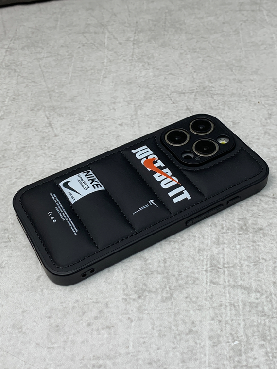 NIKE Just Do It Puffy Puffer Down Jacket 15, 14, 13, 12 iPhone Case
