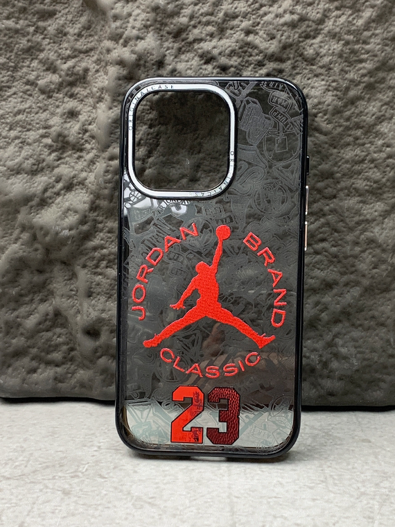 Air Jordan New Acrylic Transparent Clear 15, 14, 13, 12 iPhone Case