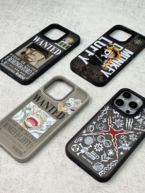 One Piece Anime Zorro Luffy 15, 14, 13, 12, 11 iPhone Case