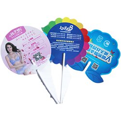 Plastic advertising fan customized with printed logo summer 1000 round fans floor push cartoon promotional fan enrollment Plastic advertising fan customized with printed logo summer 1000 round fans floor push cartoon promotional fan enrollment