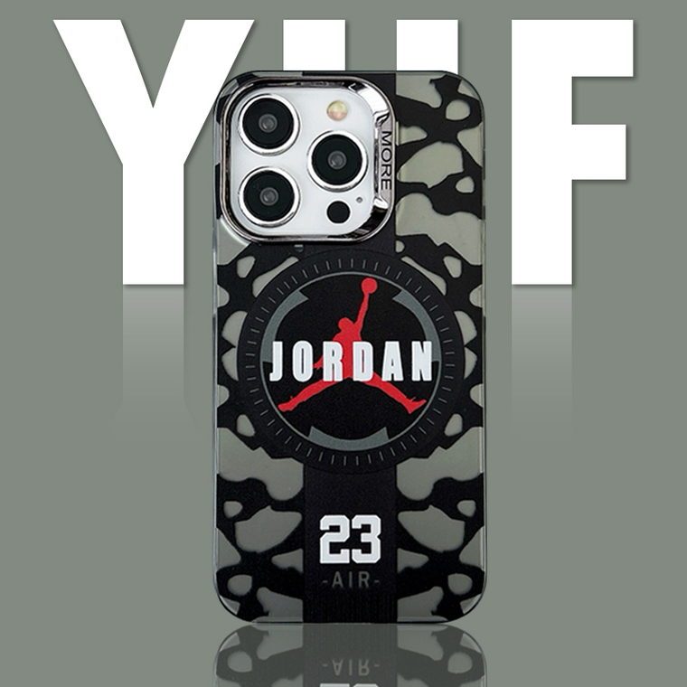 New Air Jordan Nike Leopard Spots 15, 14, 13, 12 iPhone Case