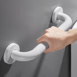White Handrail Stainless Steel Bathroom Toilet Barrier-Free Disabled Elderly Safety Non-Slip Toilet Railing Handle White Handrail Stainless Steel Bathroom Toilet Barrier-Free Disabled Elderly Safety Non-Slip Toilet Railing Handle