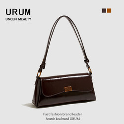 Urum Women's Bag Niche High-End Handbag Baguette Bag 2025 New Fashion Versatile Underarm Bag Single Shoulder Crossbody Bag Urum Women's Bag Niche High-End Handbag Baguette Bag 2025 New Fashion Versatile Underarm Bag Single Shoulder Crossbody Bag
