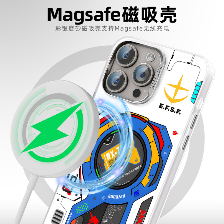 Gundam New MagSafe – Anime 15, 14, 13, 12 iPhone Case