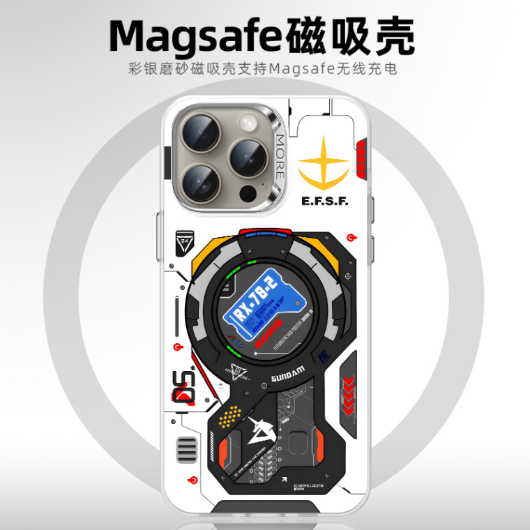 Gundam New MagSafe – Anime 15, 14, 13, 12 iPhone Case