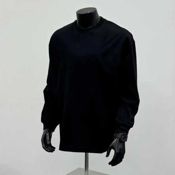 American 260g heavy long-sleeved T-shirt for men 2025 spring and autumn pure cotton solid color white base shirt round neck sweatshirt for men
American 260g heavy long-sleeved T-shirt for men 2025 spring and autumn pure cotton solid color white base shirt round neck sweatshirt for men