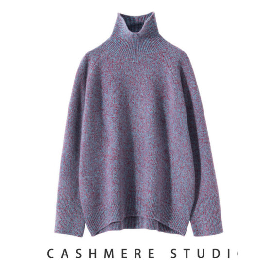 Official website authentic autumn and winter new cashmere sweater for women's floral yarn knitted base shirt loose thick pullover long-sleeved sweater
Official website authentic autumn and winter new cashmere sweater for women's floral yarn knitted base shirt loose thick pullover long-sleeved sweater