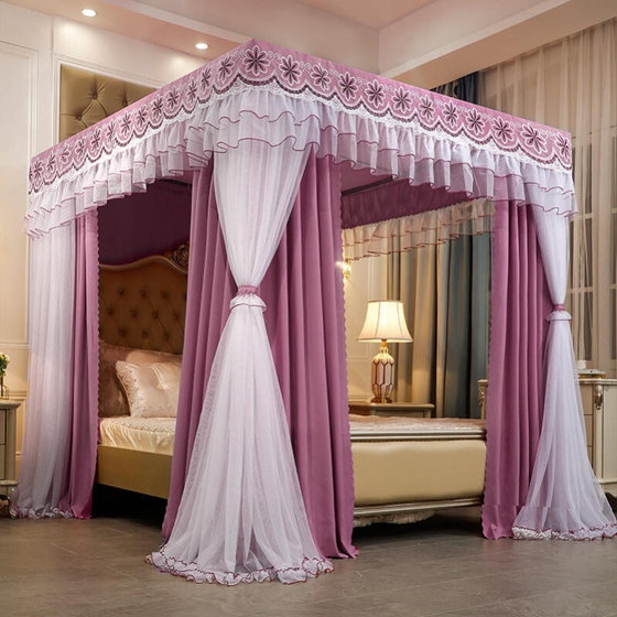 Tatami three-door palace mosquito net curtain integrated A-light household folding 1a.8m student integrated
Tatami three-door palace mosquito net curtain integrated A-light household folding 1a.8m student integrated