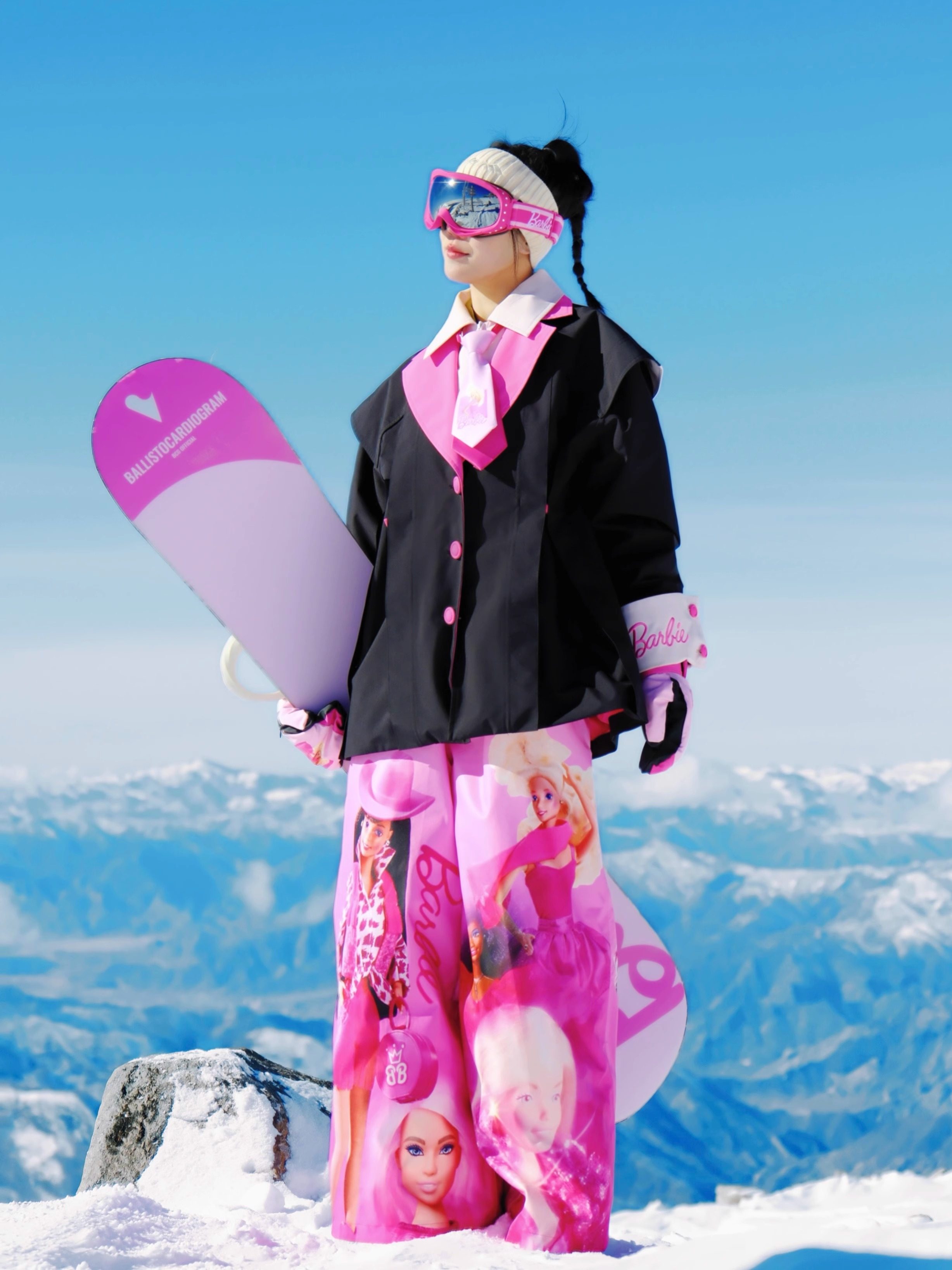 Ballistocardiogram Barbie Ski Suit Women's Wide Leg Waterproof
