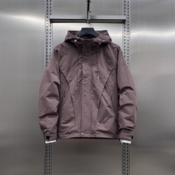 2025 Autumn/Winter New American Casual Hooded Thickened Cotton-Padded Jacket Men's Cool Workwear Windbreaker 2025 Autumn/Winter New American Casual Hooded Thickened Cotton-Padded Jacket Men's Cool Workwear Windbreaker