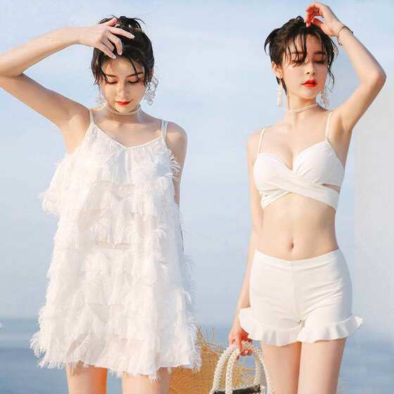 Internet celebrity style split pure desire suspender sexy bikini swimsuit women's summer three-piece set high-end feeling covering the belly fairy and slimming
Internet celebrity style split pure desire suspender sexy bikini swimsuit women's summer three-piece set high-end feeling covering the belly fairy and slimming