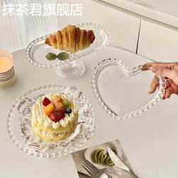 Love Fruit Glass Plate Series Premium ins Style Exquisite Retro Dinner Plate Breakfast Cake Dessert Plate Love Fruit Glass Plate Series Premium ins Style Exquisite Retro Dinner Plate Breakfast Cake Dessert Plate