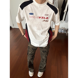 American Niche Fashion Brand Letter Print Short-Sleeved T-Shirt for Men, Summer Pure Cotton Heavyweight 260g Half-Sleeve Top American Niche Fashion Brand Letter Print Short-Sleeved T-Shirt for Men, Summer Pure Cotton Heavyweight 260g Half-Sleeve Top