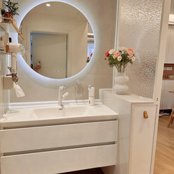Stainless Steel Painted Bathroom Cabinet Combination Light Luxury Bathroom Sink Washbasin Sanitary Ware Washbasin Ceramic Integrated Basin Stainless Steel Painted Bathroom Cabinet Combination Light Luxury Bathroom Sink Washbasin Sanitary Ware Washbasin Ceramic Integrated Basin