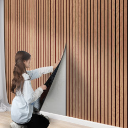 Wall Decoration Grille Board Wall Stickers Self-Adhesive Imitation Solid Wood Concave and Convex Decorative Board Background Wall Wood Veneer Wall Panel Wall Covering Wall Decoration Grille Board Wall Stickers Self-Adhesive Imitation Solid Wood Concave and Convex Decorative Board Background Wall Wood Veneer Wall Panel Wall Covering