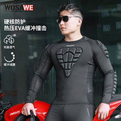 Wosavi Motorcycle Riding Suit Summer Thin Anti-Fall Breathable Racing Suit Men's Built-In Ce Protective Gear Soft Armor Set Wosavi Motorcycle Riding Suit Summer Thin Anti-Fall Breathable Racing Suit Men's Built-In Ce Protective Gear Soft Armor Set
