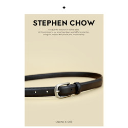 Women's Genuine Leather Belt, Top Layer Cowhide, Black Belt, Thin and Narrow, Pin Buckle Decoration, Suitable for Skirts, Simple and Versatile, Jeans Belt Women's Genuine Leather Belt, Top Layer Cowhide, Black Belt, Thin and Narrow, Pin Buckle Decoration, Suitable for Skirts, Simple and Versatile, Jeans Belt