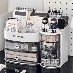 Desktop Storage Box Office Miscellaneous Items Organizer Drawer-Type Student Stationery Multifunctional Marker Pen Holder Pen Rack Desktop Storage Box Office Miscellaneous Items Organizer Drawer-Type Student Stationery Multifunctional Marker Pen Holder Pen Rack
