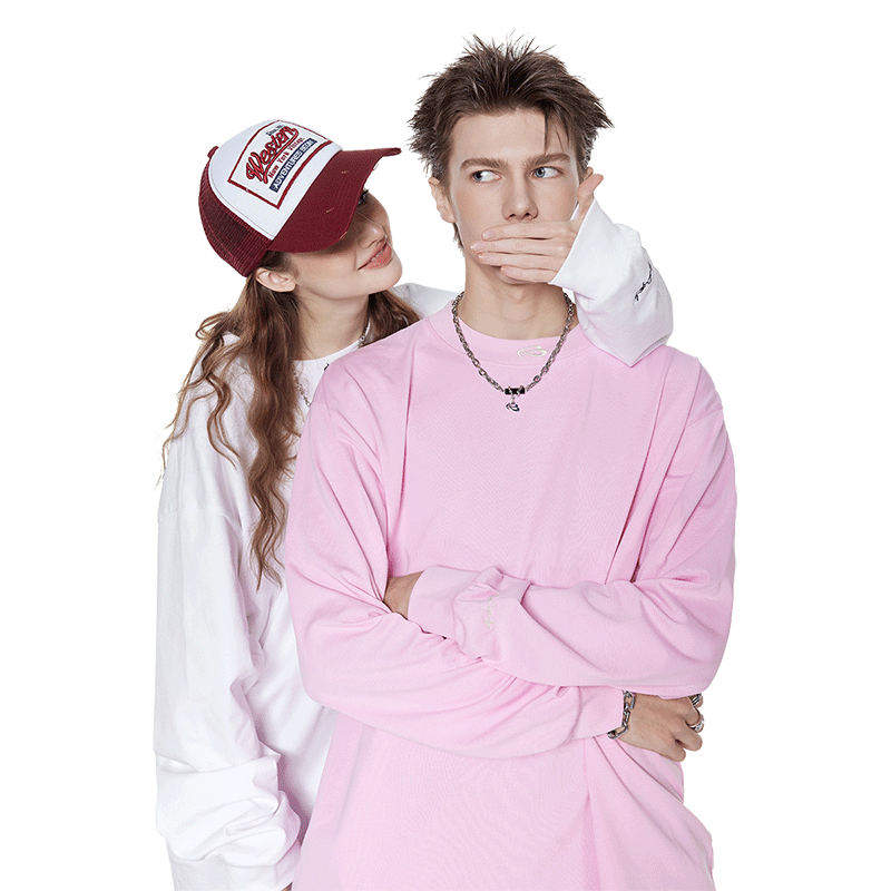 BING Spring and Autumn Heavy Basic Long Sleeve T-shirt Men's 2025 New Couple Embroidery Small Label Inner Matching Base Shirt Women
BING Spring and Autumn Heavy Basic Long Sleeve T-shirt Men's 2025 New Couple Embroidery Small Label Inner Matching Base Shirt Women