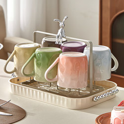 Ceramic Water Cup Set for Home Use, High Temperature Resistant Drinking Cup, Tea Cup, High-Looking Mug, Breakfast Milk Coffee Cup Ceramic Water Cup Set for Home Use, High Temperature Resistant Drinking Cup, Tea Cup, High-Looking Mug, Breakfast Milk Coffee Cup