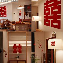 Wedding Room Door Decoration Layout Set Happy Word Stickers Wedding Special Wedding Decoration Window Happy Word Bedroom 囍 Character Wedding Room Door Decoration Layout Set Happy Word Stickers Wedding Special Wedding Decoration Window Happy Word Bedroom 囍 Character