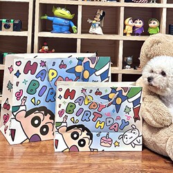 Crayon Shin-Chan Birthday Gift Tote Storage Gift Paper Bag, High Appearance Value, Cute Cartoon, Creative, Thickened, Large Capacity Crayon Shin-Chan Birthday Gift Tote Storage Gift Paper Bag, High Appearance Value, Cute Cartoon, Creative, Thickened, Large Capacity