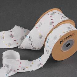 Popular solid color pet glitter glitter fur whisker webbing diy bow clothing accessories satin ribbon denim ribbon Popular solid color pet glitter glitter fur whisker webbing diy bow clothing accessories satin ribbon denim ribbon