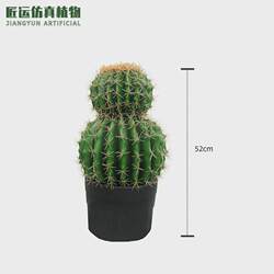 Simulated cactus, cactus potted plant stick, artificial cactus column, large cactus shopping mall landscaping, simulated green plants Simulated cactus, cactus potted plant stick, artificial cactus column, large cactus shopping mall landscaping, simulated green plants