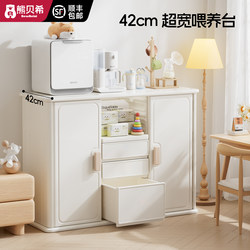 Xiongbeixi Feeding Table Storage Cabinet Baby Children's Toys Baby Products Storage Rack Floor-Standing Storage Organizer Wardrobe Xiongbeixi Feeding Table Storage Cabinet Baby Children's Toys Baby Products Storage Rack Floor-Standing Storage Organizer Wardrobe