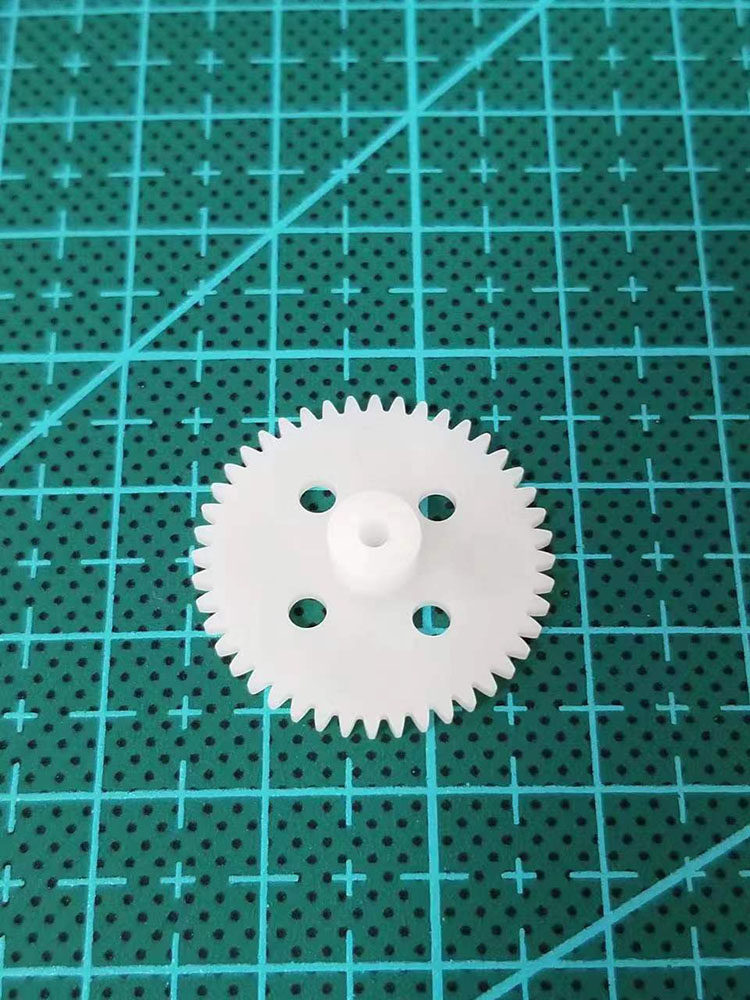 2 Piezas Engranajes De POM 1 Módulo | 12 Dientes, Agujero 5 Mm | Nylon Plástico Para Modelismo Y Mecánica