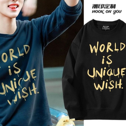 CORTIS new boy group SEONGHYEON Yan Sunghyun wears the same letter-printed long-sleeved round-neck sweatshirt CORTIS new boy group SEONGHYEON Yan Sunghyun wears the same letter-printed long-sleeved round-neck sweatshirt