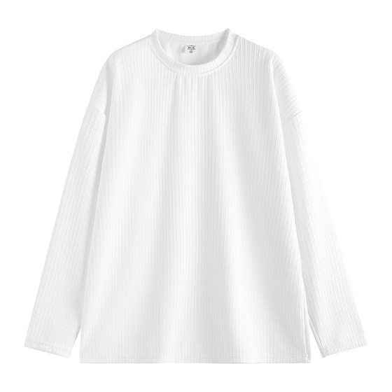 Large size 300*0.5kg white long-sleeved men's T-shirt Spring and Autumn loose heavy trendy brand inner wear sports and casual base top
Large size 300*0.5kg white long-sleeved men's T-shirt Spring and Autumn loose heavy trendy brand inner wear sports and casual base top