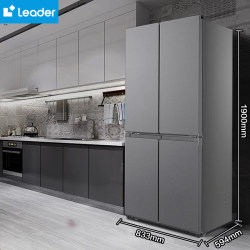 Haier Commander Ltd-520Ws9U1 Cross-Door Four-Door 594mm Ultra-Thin Zero-Inset Air-Cooled Household Refrigerator Haier Commander Ltd-520Ws9U1 Cross-Door Four-Door 594mm Ultra-Thin Zero-Inset Air-Cooled Household Refrigerator