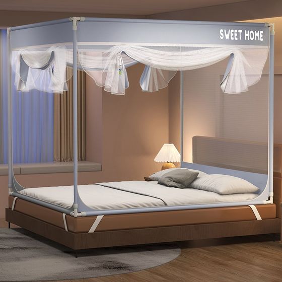 Speedy new style exterior wear anti-fall zipper sitting bed t mosquito net three-door encrypted square account household bedroom thickened easy-to-an
Speedy new style exterior wear anti-fall zipper sitting bed t mosquito net three-door encrypted square account household bedroom thickened easy-to-an