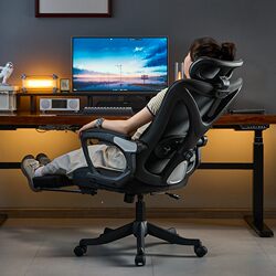 Japanese Ergonomic Chair, Comfortable Home Computer Chair, Reclining Office Chair for Lunch Break, Backrest Chair, Gaming Dormitory Seat Japanese Ergonomic Chair, Comfortable Home Computer Chair, Reclining Office Chair for Lunch Break, Backrest Chair, Gaming Dormitory Seat