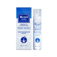 Xcare拾健社英国米诺地尔酊5%男士防脱发生发液增发泡沫剂60ml*1价格比较