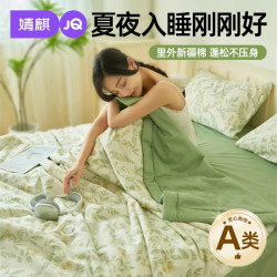 Jingqi Class a Xinjiang Cotton Four-Piece Summer Cool Quilt Machine Washable Air-Conditioned Quilt Fitted Bed Sheets 3-Piece Set Summer Thin Quilt Jingqi Class a Xinjiang Cotton Four-Piece Summer Cool Quilt Machine Washable Air-Conditioned Quilt Fitted Bed Sheets 3-Piece Set Summer Thin Quilt