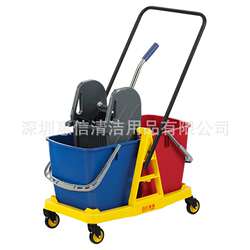 Baiyun AF08074 large double barrel water truck 60 liters tussah water truck squeezing bucket ground mop bucket water truck 60 liters Baiyun AF08074 large double barrel water truck 60 liters tussah water truck squeezing bucket ground mop bucket water truck 60 liters